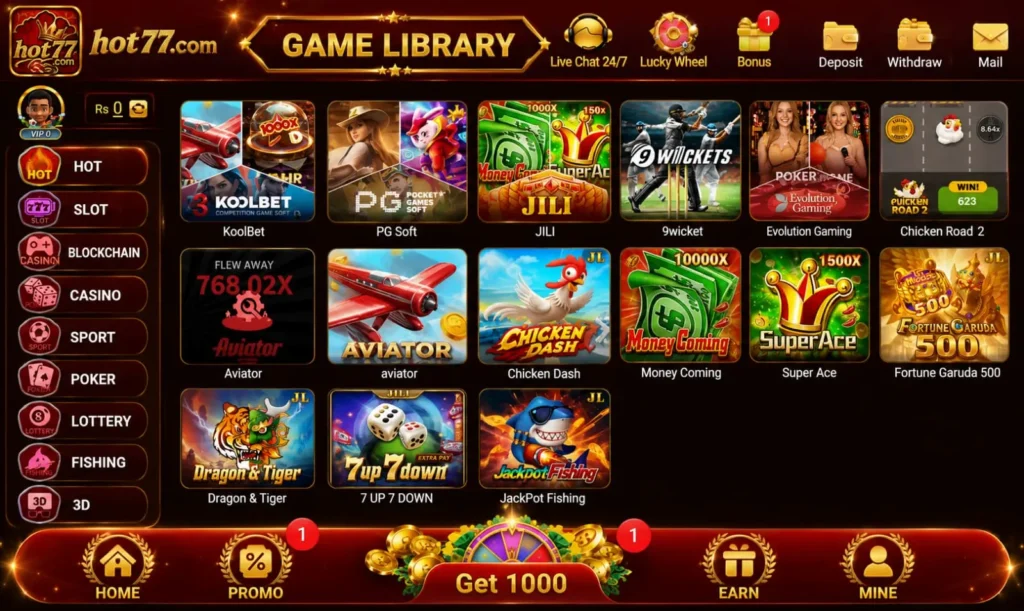 Hot77 Game