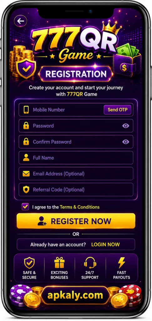 777QR Game